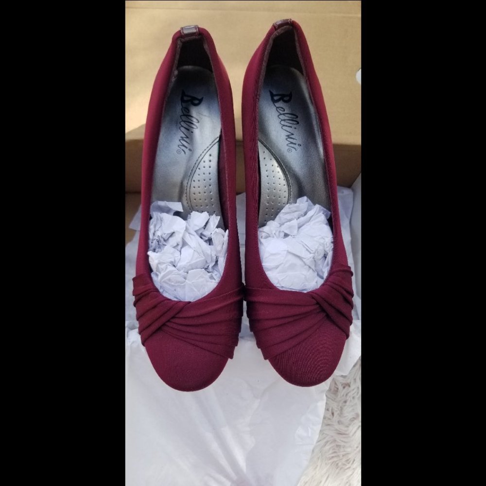 Bellini Cranberry Slip on shoes